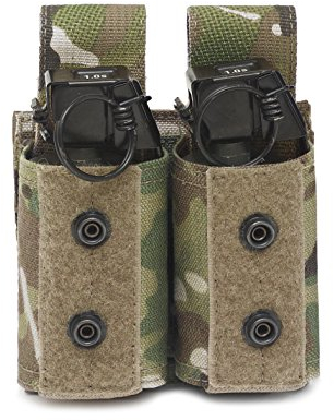 Warrior Double 40mm Pouch Multicam