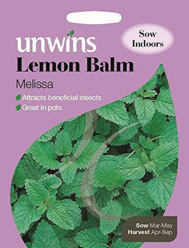 Unwins Pictorial Packet - Herb Lemon Balm Melissa - 400 Seeds