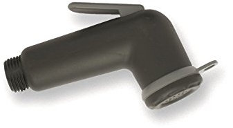 Acquastilla 115636 Doccetta a Pulsante Nera, Multicolore