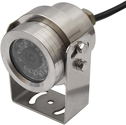 Edelstahl Antivandalismus Überwachungskamera Unterwasser Videokamera massiv