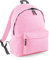 BagBase Unisex Erwachsene Original Fashion Backpack Rucksack, True Pink/Graphite (Mehrfarbig), Einheitsgröße