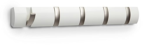 Umbra Flip 5 Wall Hook, White