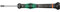 Wera 05118145001 2072 Kraftform Micro Schraubendreher für Microstix-Schrauben, M x 40 mm, M 40 mm