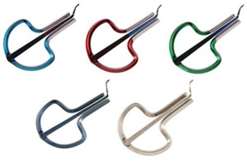 Österreichische Maultrommel, klassische Form, 5,5 cm grün