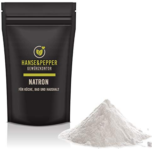 2kg Natron Pulver in Lebensmittelqualität E500ii NaHCO3 Natriumhydrogencarbonat Pulver wiederverschließbarer Beutel - Greenline Serie