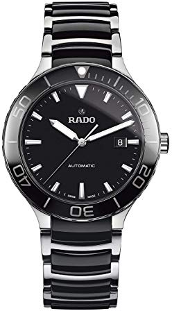 Rado Herren Centrix Automatic 42 mm Edelstahl 100m Wasserdicht Saphirglas Keramikarmband
