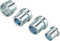 Elite99 Steckachsen-3204004910 ADAPTADOR ELITE EJE 135x10/135x12, DRIVO/DIRET/TURN, argento, taglia unica
