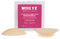 MIILYE Invisible Self-adhesive Silicone Nipple Covers Pasties Concealer in Dome Shape with Ultrathin Edge for Cup A to D, Nude Color, Small Size 8cm/ 3in