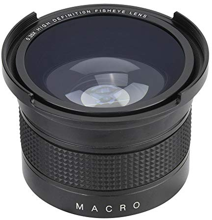 Tosuny 52mm 0.35X Weitwinkel Fisheye Objektiv mit Objektivdeckel Aufbewahrungstasche Universal für/für/für/für Minolta/für Pansonic/für/für Pentax SLR DSLR