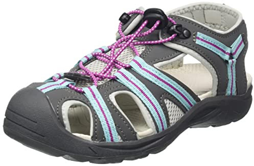 CMP Kids AQUARII 2.0 Hiking Sandal Sport, Titane Eau, 37 EU