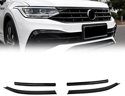 MSRAO Auto Kühlergrill Abdeckleiste Trim Modifikation Dekoration Zubehör Für VW Für Tiguan 2020 2021 2022
