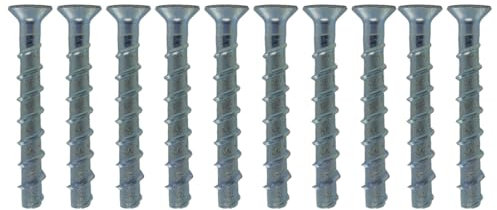 10x Remstaler BETONSCHRAUBE Senkkopf mit Torx-Antrieb | Ø5 - Ø10 | ETA Zulassung | made in GERMANY | Schraubanker (6x140)