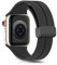 LanQii Cinturino Compatibile con Apple Watch Series 10 42 mm/9/8/7 41 mm/Watch SE 2/1 40 mm, Silicone Morbido Magnetici Sportivo Cinturini per Apple Watch Series 6/5/4 40 mm/3/2/1 38 mm, Nero