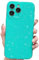 Finyosee Compatible with iPhone 11 Pro Max Case 6.5 inch, Cute Neon Bright Color,Glitter Bling Thin Slim Shockproof Silicone Sparkly Case, Soft TPU Phone Case for Women Girl-Mint Green
