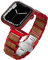 LAiMER - Holz Uhrband kompatibel mit Apple Watch 42/44/45mm - Series 1-9/SE & 49mm Ultra 1-2, Ersatz - Wechsel Uhrband - Atmungsaktiv & natürliche Materialien