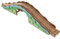 HOOTNEE 1 Stück Kinder-Eisenbahn-erweiterungszubehör Spielzeugeisenbahnbrücke Holzmaterialien Verarbeitung Langlebig Und Sicher Zum Spielen