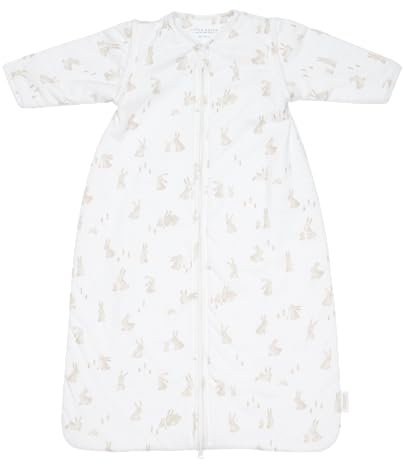 Little Dutch TE11603023 Winterschlafsack Baby Bunny - Newborn Naturals weiß/beige (Gr. 70 cm)
