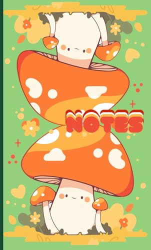 Mushroom Notebook: 5.125x8.5 Notepad