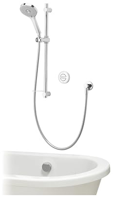 Aqualisa Unity Q Smart Shower, Concealed with Adjustable Head and Bath Fill