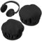 Reemplazo de Cubiertas y Almohadillas para Auriculares - Funda de Tela | Almohadillas Elásticas Lavables Reutilizables y Transpirables