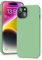 YATWIN Cover per iPhone 13, Custodia in Silicone Morbido con Tagli di Precisione per Fotocamera, Design Ultra Sottile, Protezione 360° con Bordi Rialzati, Verde Menta‌