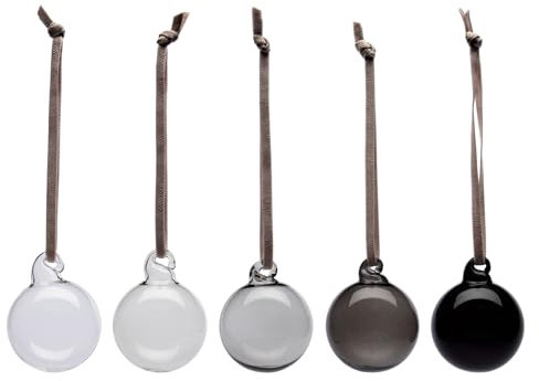 Iittala [W] Glass Ball 40mm Grey 5set [SET5]