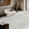 PONY DANCE Teppich Waschbar in Waschmaschine Leichter und Faltbarer Teppich Modern für Wohnzimmer/Schlafzimmer/Esszimmer Carpet, 160x230 cm, Sechseck Grau
