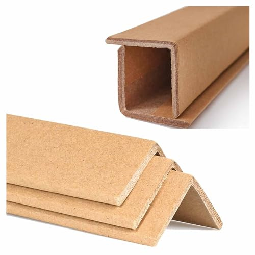 Kantenschutz Aus Karton Zum Umreifen L Kantenschutz Aus Karton Zum Umreifen Für Verstärkte Versandkartons – 100 Stück Für Möbelwände(50 x 3 x 0.3 cm (L x W x THK))