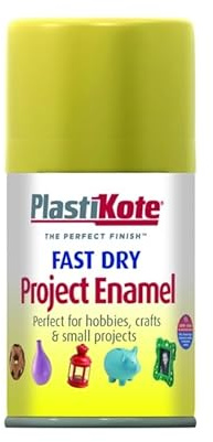SuperGift.com Fast Dry Project Enamel Spray Paint, Perfect for Hobbies and Crafts (Gold Leaf, 100ml)