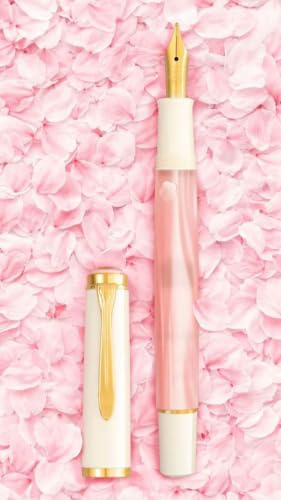 Pelikan Füllfederhalter, Spezialprodukt, World Festival Classic, M200CB, Kirschblüte, 24 KGP, Saugart, mittlere Spitze, M