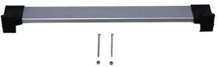 Barre d'équilibre avec Repose-Pieds, Barre Stabilisatrice de Qualité Supérieure, Barre d'équilibre d'extension d'échelle avec Vis, Accessoire pour échelles Portables en Alliage d'aluminium, 68cm