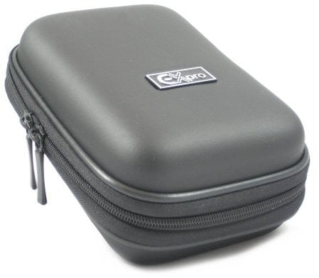 Ex-Pro® Black Hard Clam Shock Proof Water Resistant Digital Camera Case Bag CR9303C for Canon Powershot/Ixus [See Description for Models]