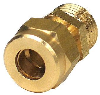 Raccord Mâle bicone olive pour cuivre/Diam 16-15X21(1/2)/Mâle