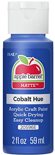Apple Barrel - Peinture acrylique de 60 ml, 20596, bleu cobalt