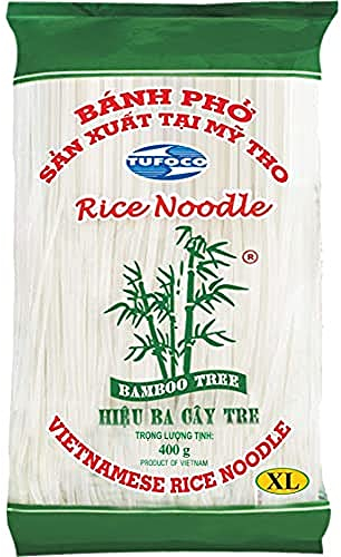 Küper Bamboo Tree Reisnudeln 10 mm breit, 4er Pack (4 x 400 g)