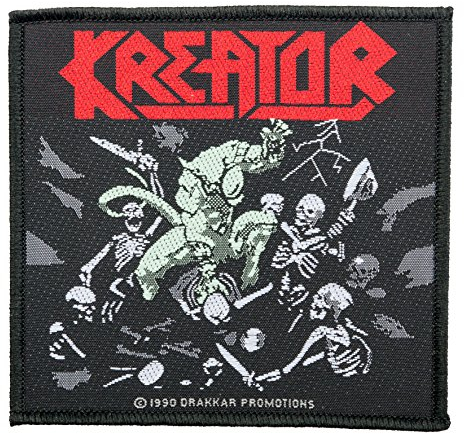Kreator Aufnäher - Pleasure To Kill - Kreator Patch - Gewebt & Lizenziert !!