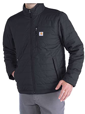 Carhartt Men's Gilliam Jacket, Black, Large Tall