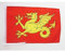 AZ FLAG - Drapeau Royaume anglais du Wessex 519-927 - 45x30 cm - Pavillon Du Wessex - Angleterre 100% Polyester Avec Deux Cordelettes - 20g