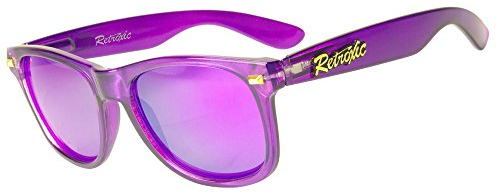 Occhiali da sole Retroxic per uomo e donna, Viola
