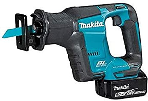 Makita SEGHETTO DIRITTO 18V 5Ax2 BL, Nero, 76x533 mm