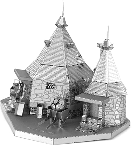 Metal Earth Modèle 3D Harry Potter Cabane de Hagrid – Maquette Puzzle 3D en Metal – Kit de Construction Adulte