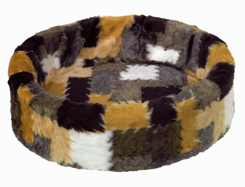 Nobby Plüschbett, patchwork 50 cm, 1 Stück