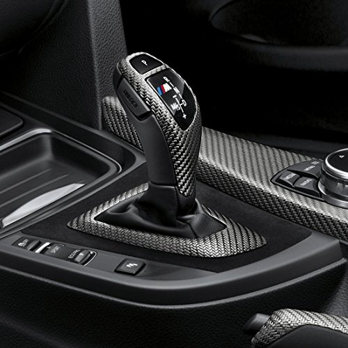 BMW M Performance Blende für den Gangwahlschalter aus Carbon. Für Fahrzeuge mit Sport-Automatikgetriebe (SA2TB).