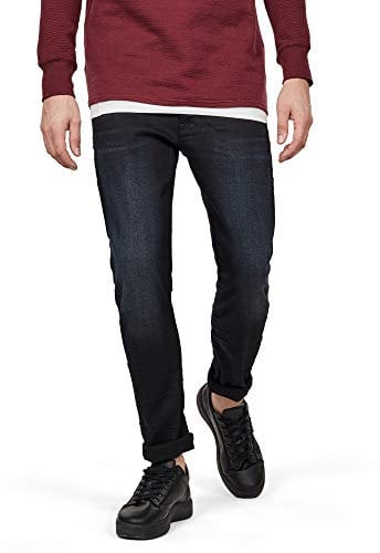 G-STAR Men's 3301 Slim Jeans, Blue (dk Aged 51001-5245-89), 38W / 36L