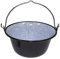 Ungarischer Gulaschkessel aus bruchsicherem Emaille Outdoor Camping Lagertopf Verschiedene Größen (10 Liter)