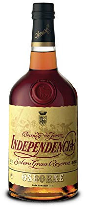 Brandy de Jerez Solera Gran Reserva Independencia Osborne - 1 botella de 70 cl