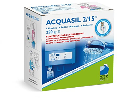 CONF. 4 RICARICHE ACQUASIL 2/15 GR.250 ACQUA BREVETTI SRL- COD.PC100