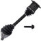 ATEC Germany 1x Antriebswelle vorne links Gelenkwelle Kompatibel mit A udi A3, Q3, TT (8J3) (8J9), SEAT ALTEA, LEON (1P1), TOLEDO, SKODA OCTAVIA 2, SUPERB 2 (3T4)(3T5), SUPERB 3 (3V3)(3V5),