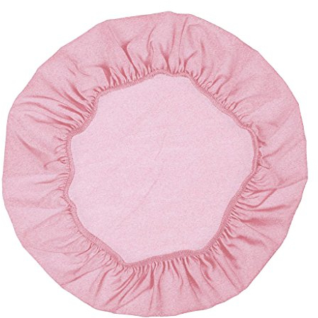 LOVIVER Stuhlhusse Stretch Stuhlüberzug Stuhlbezug Hussen Ø 35-50cm für Hochzeitsband Hotelstuhl Barhocker Stuhl Hocker - Rosa