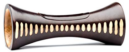 mangobeat® - Enceinte écologique et Universelle en Bois - Amplification de Tous Les Smartphones sans électricité - « Note Wengé » 25 cm
